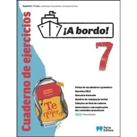 9789720313591 - ¡A bordo! - Espanhol - 7.º Ano - Cuaderno de ejercicios - Caderno de Atividades