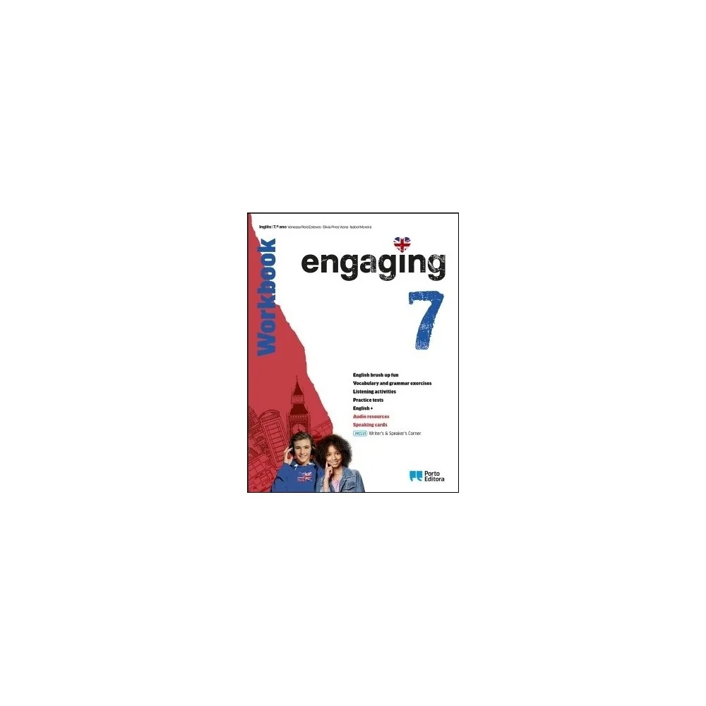 9789720316158 - Engaging - Inglês - 7.º Ano - Workbook - Caderno de Atividades