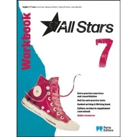 9789720316189 - All Stars - Inglês - 7.º Ano - Workbook - Caderno de Atividades