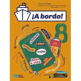 9789720313676 - ¡A bordo! - Espanhol - 8.º Ano - Manual do Aluno