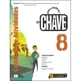 9789720317124 - Palavra-chave - Caderno Atividades/S.O.S. Escrita - Português - 8.º Ano - Caderno de Atividades