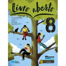 9789720317322 - Livro aberto - Português - 8.º Ano - Manual do Aluno