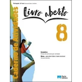 9789720317339 - Livro aberto - Português - 8.º Ano - Caderno de Atividades