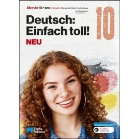 9789720406644 - Deutsch: Einfach Toll! NEU - Alemão - Iniciação - 10.º ano - Manual do Aluno