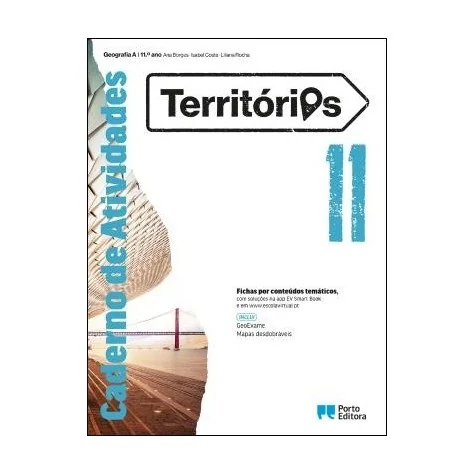 9789720418272 - Territórios - Caderno Atividades/GeoExame - Geografia A - 11.º Ano - Caderno de Atividades