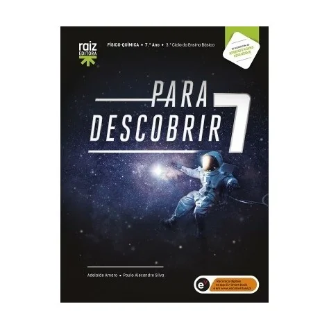 9789897444166 - Para descobrir 7 - Físico-Química - 7.º ano - Manual do Aluno