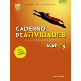 9789897444227 - MatPower 7 - Caderno Atividades / Tarefas de investigação - Matemática - 7.º Ano - Caderno de Atividades