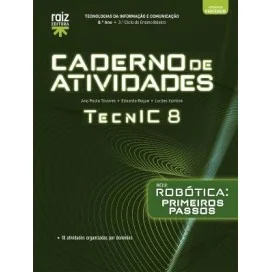 9789897445002 - TecnIC 8 - Caderno Atividades / Robótica - TIC - 8.º Ano - Caderno de Atividades