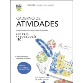 9789897444487 - Lugares em Português 10 - 10.º ano - Caderno de Atividades