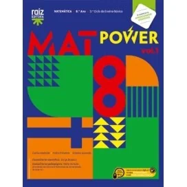 9789897445187 - MatPower 8 - Matemática - 8.º ano - Manual do Aluno