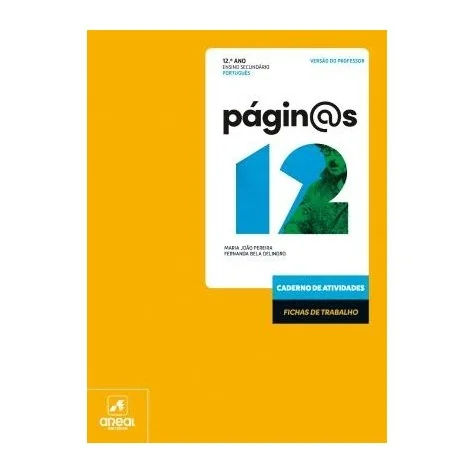 9789897679025 - Págin@s 12 - Português - 12.º Ano - Caderno de Atividades