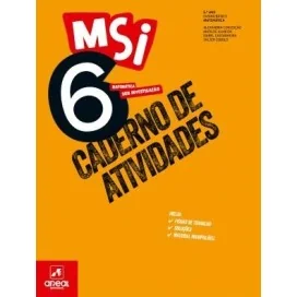 9789897679209 - MSI 6 - Matemática Sob Investigação 6 - 6.º Ano - Caderno de Atividades