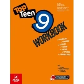 9789897679384 - Top Teen 9 - Inglês - 9.º Ano Workbook - Caderno de Atividades