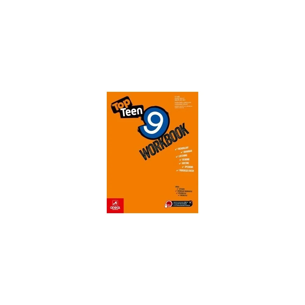 9789897679384 - Top Teen 9 - Inglês - 9.º Ano Workbook - Caderno de Atividades