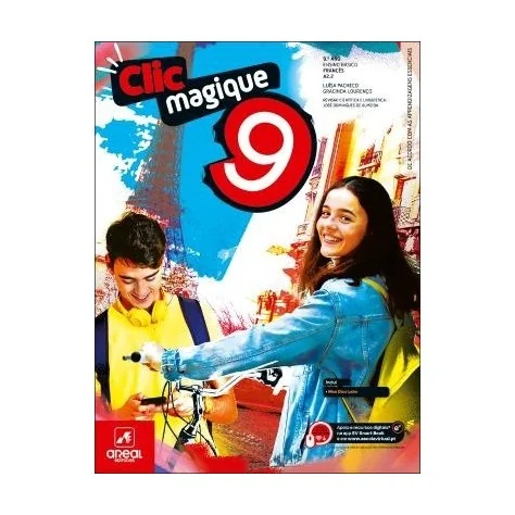 9789897679407 - Clic magique 9 - Francês - Nível A2.2 - 9.º Ano - Manual do Aluno