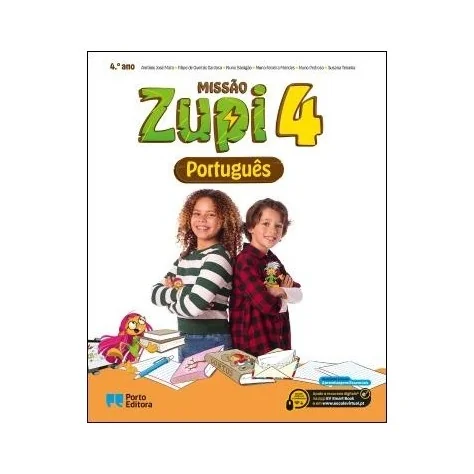 9789720113146 - MISSÃO Zupi - Português - 4.º Ano - Manual do Aluno