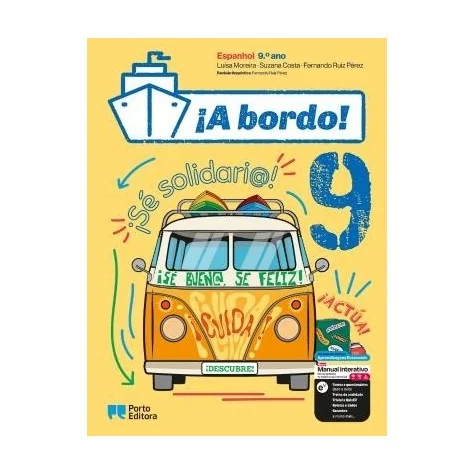 9789720313690 - ¡A bordo! - Espanhol - 9.º Ano - Manual do Aluno