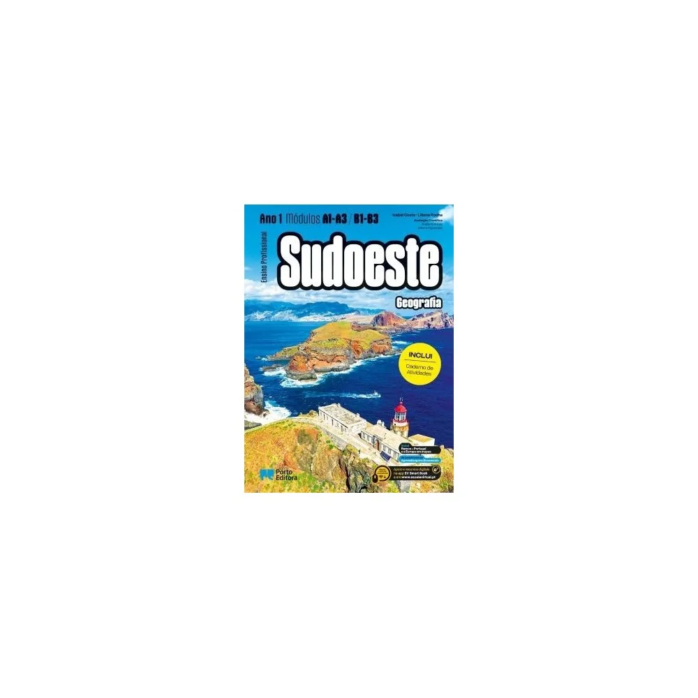 9789720441461 - Sudoeste - Geografia - Módulos A1-A3 / B1-B3 (Ano 1) - Ensino Profissional