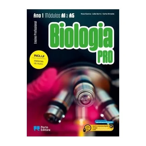 9789720446022 - Biologia Pro - Módulos A1 a A5 (Ano 1) - Ensino Profissional