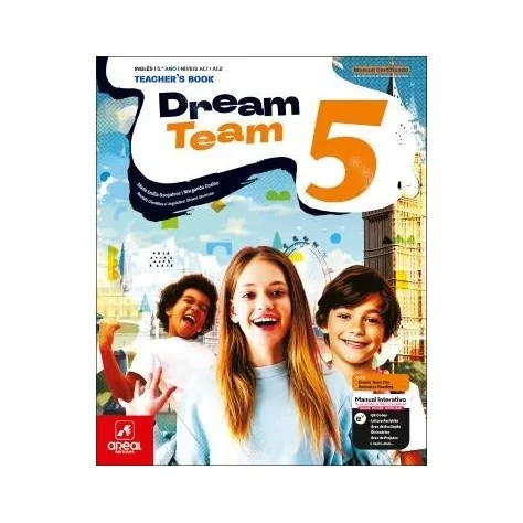 9789897679865 - Dream Team 5 - Inglês - 5.º Ano - Manual do Aluno