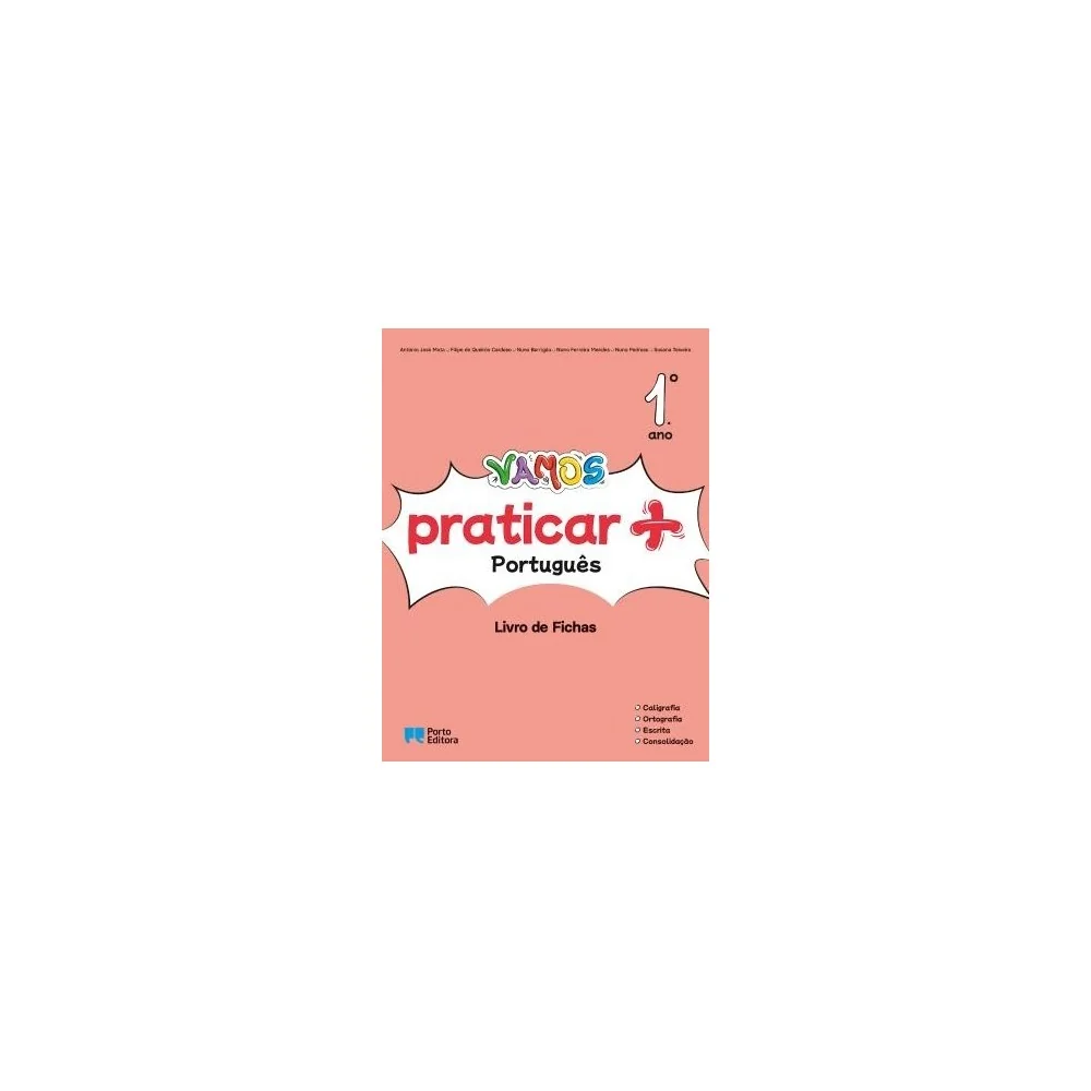 9789720111296 - VAMOS praticar + (Livro de Fichas) - Português - 1.º Ano - Caderno de Atividades