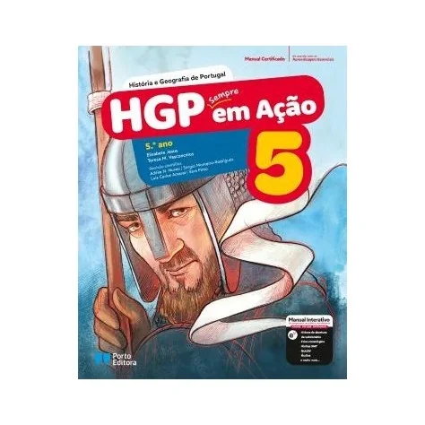 9789720204233 - HGP Sempre em Ação - História e Geografia de Portugal - 5.º Ano - Manual do Aluno