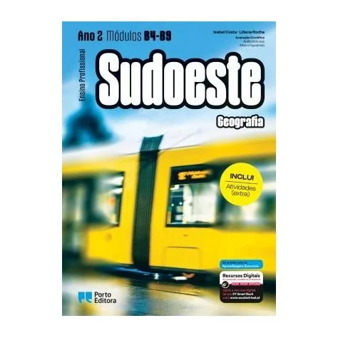 9789720441478 - Sudoeste - Geografia - Módulos B4-B9 (Ano 2) - Ensino Profissional