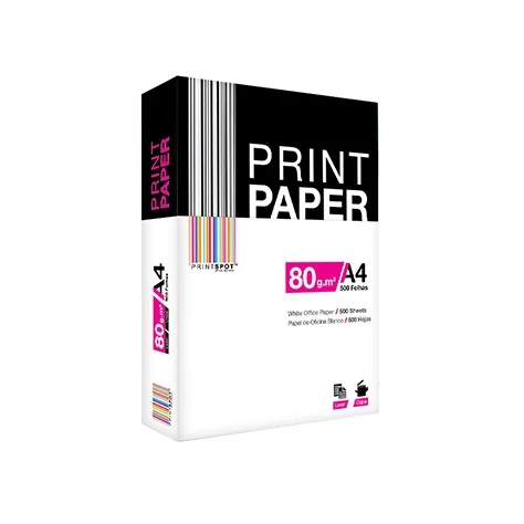 5608011096248 - Resma Papel Branco Fotocopia A4 80g PrintSpot 500fls