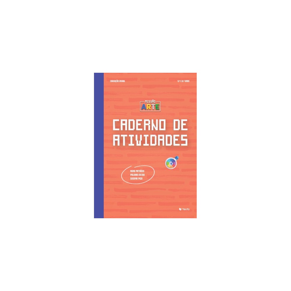9789724758879 - Missão Arte - Educação Visual 5.º/6.º Ano - Caderno de Atividades