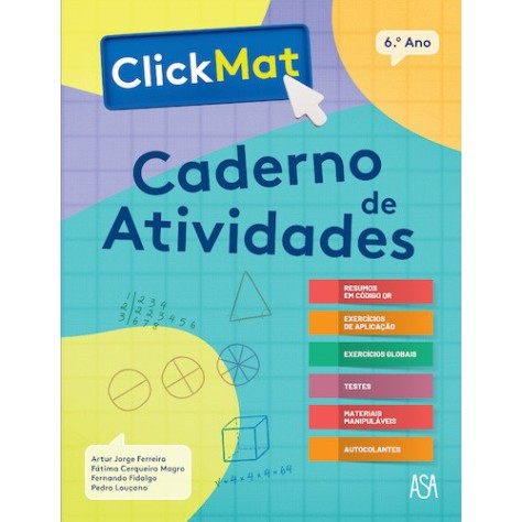 9789892356426 - ClickMat 6 - Matemática - Caderno de Atividades 9789892356426 - ClickMat 6 - Matemática - Caderno de Atividades