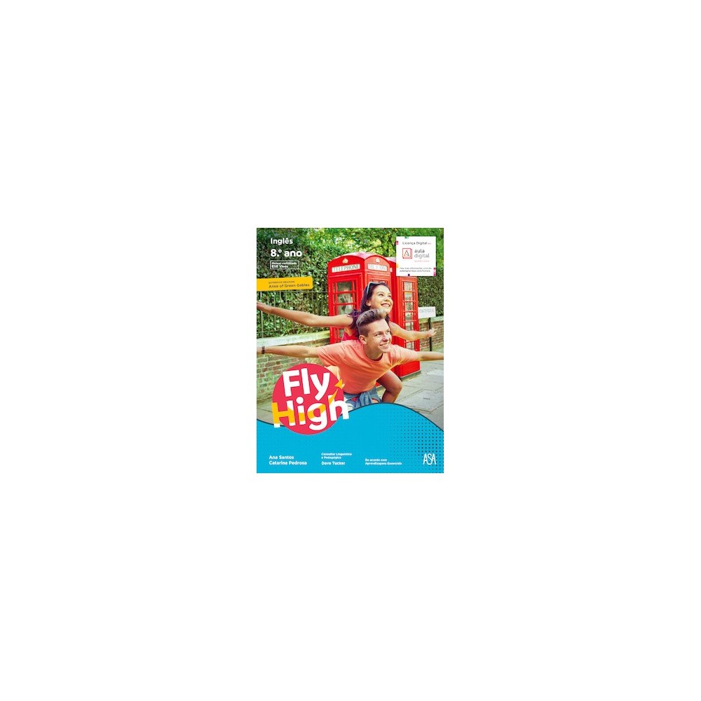 9789892352879 - Fly High 8 - Inglês - Manual do Aluno