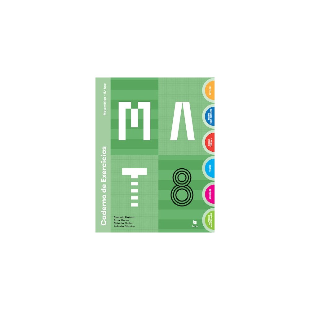 9789724757698 - MAT 8 - Matemática - Caderno de Atividades