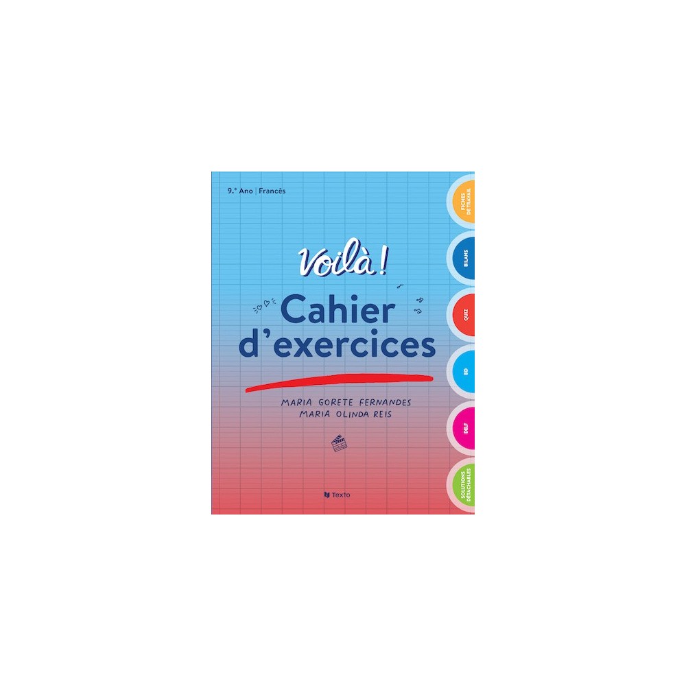 9789724757841 - Voilà! 9 - Francês - Caderno de Atividades