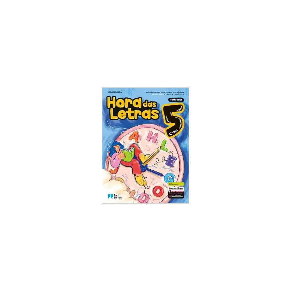 9789720200211 - Hora das Letras 5 - Português - Manual do Aluno
