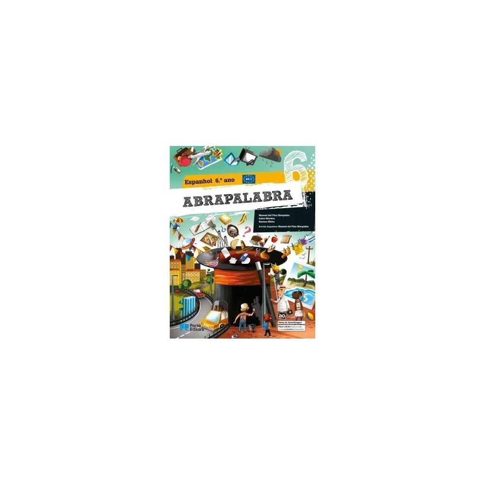 9789720208538 - Abrapalabra 6 - Espanhol - Manual do Aluno