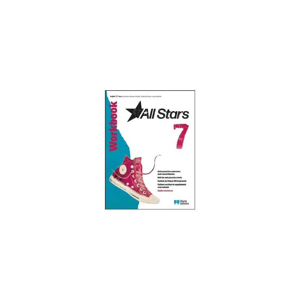9789720316189 - All Stars 7 - Inglês - Workbook - Caderno de Atividades