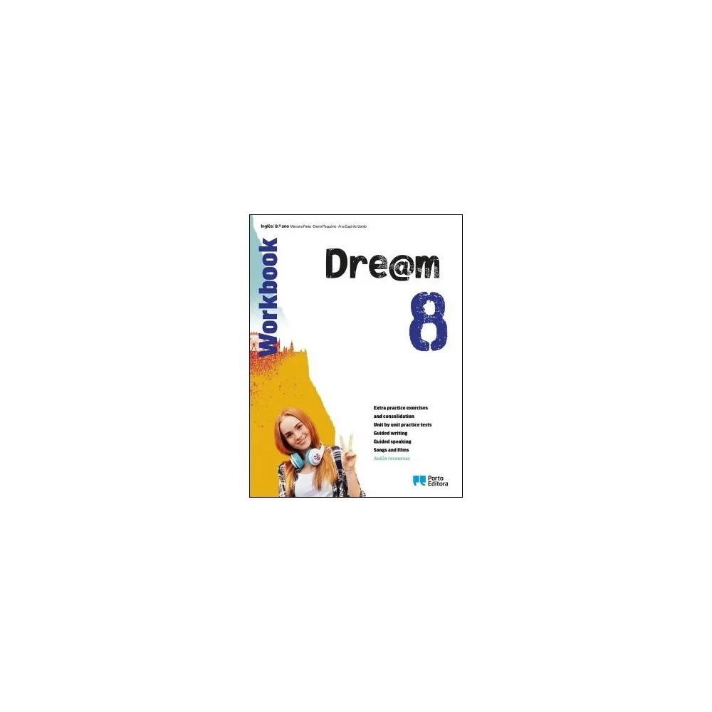 9789720316240 - Dre@m 8 - Workbook - Inglês - Caderno de Atividades