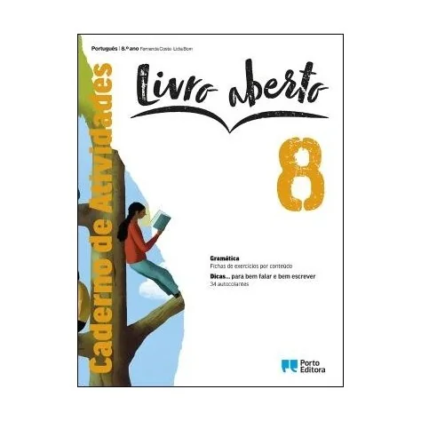 9789720317339 - Livro aberto 8 - Português - Caderno de Atividades 9789720317339 - Livro aberto 8 - Português - Caderno de Atividades