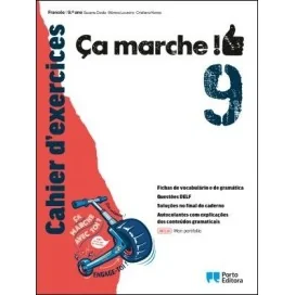 9789720318107 - Ça marche! - Francês - 9.º Ano Cahier d'exercices / Mon portfolio - Caderno de Atividades