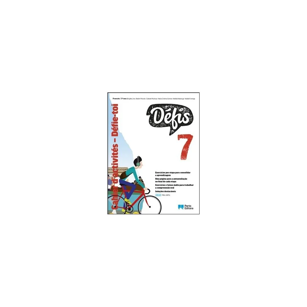 9789720318183 - Défis 7 - Francês - Cahier d'activités - Caderno de Atividades