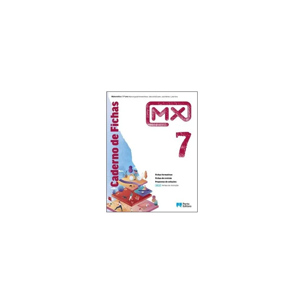 9789720327413 - MX 7 - Matemática - Verbos de instrução/Caderno de Atividades