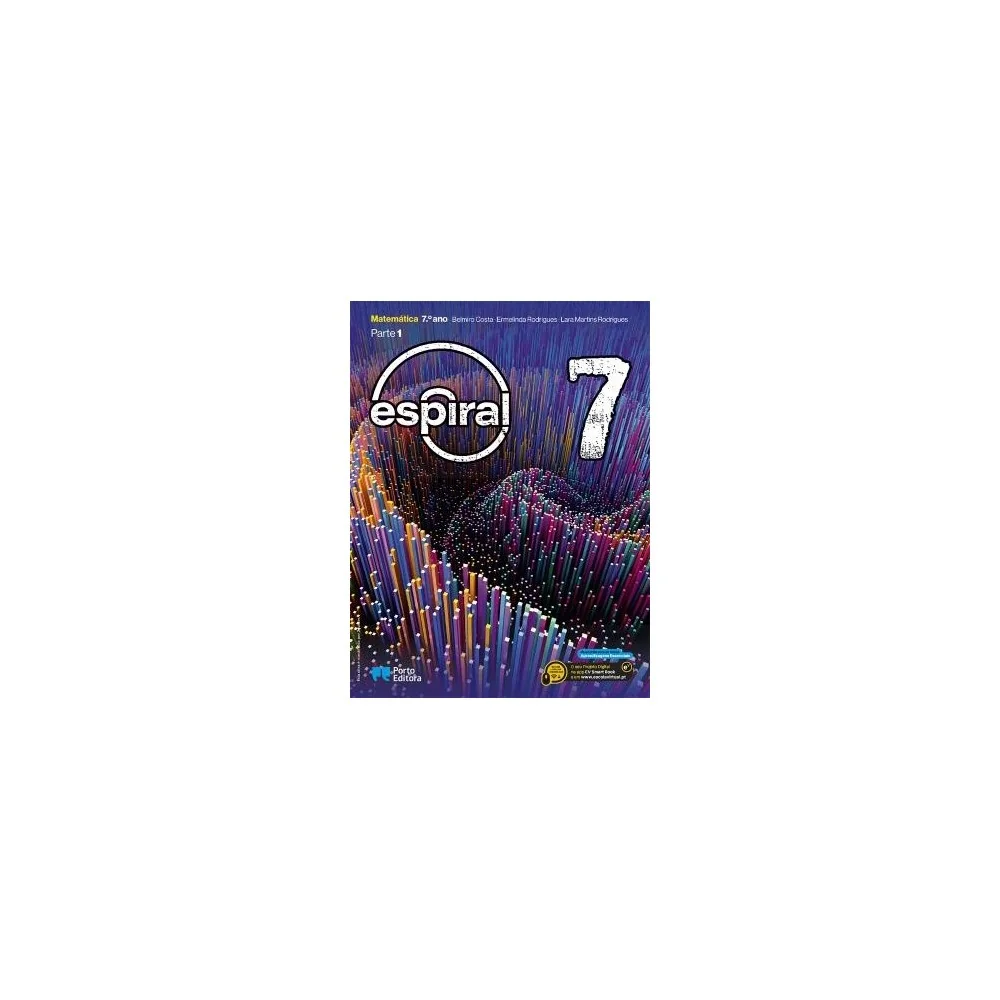 9789720327444 - Espiral 7 - Matemática ( 2 Volumes) - Manual do Aluno