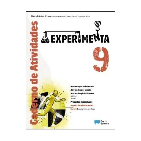 9789720328243 - Experimenta 9 - Físico-Química - Caderno de Atividades/Experimenta em Casa 9789720328243 - Experimenta 9 - Físico-Química - Caderno de Atividades/Experimenta em Casa