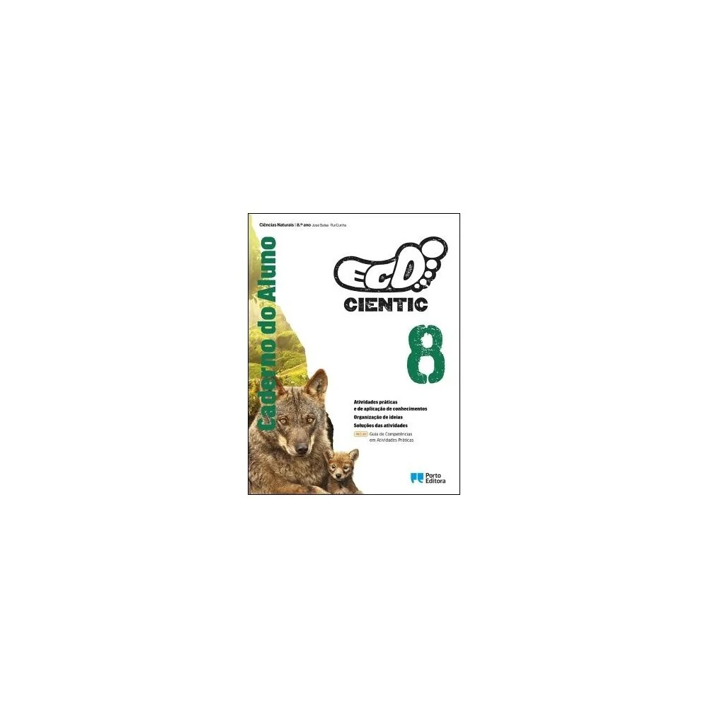 9789720329530 - ECOCienTIC 8 - Ciências Naturais - Caderno de Atividades