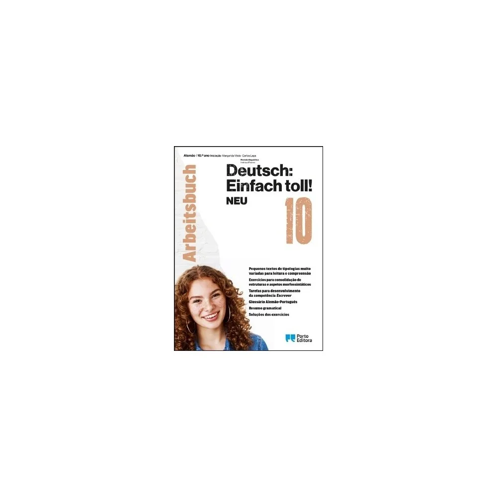 9789720406651 - Deutsch: Einfach Toll! NEU 10 - Alemão - Iniciação - Arbeitsbuch - Caderno de Atividades
