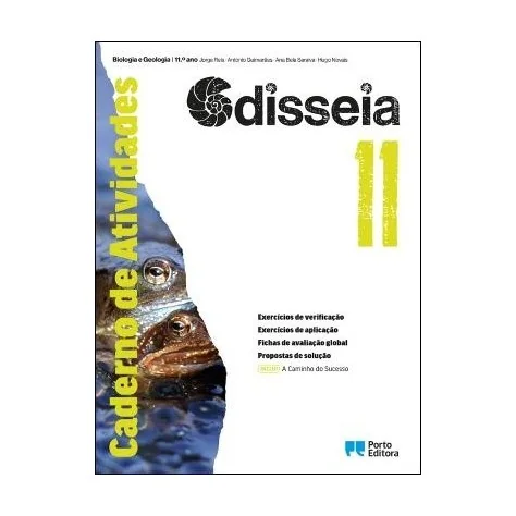 9789720421777 - Odisseia 11 - Biologia e Geologia - A Caminho do Sucesso/Caderno de Atividades 9789720421777 - Odisseia 11 - Biologia e Geologia - A Caminho do Sucesso/Caderno de Atividades