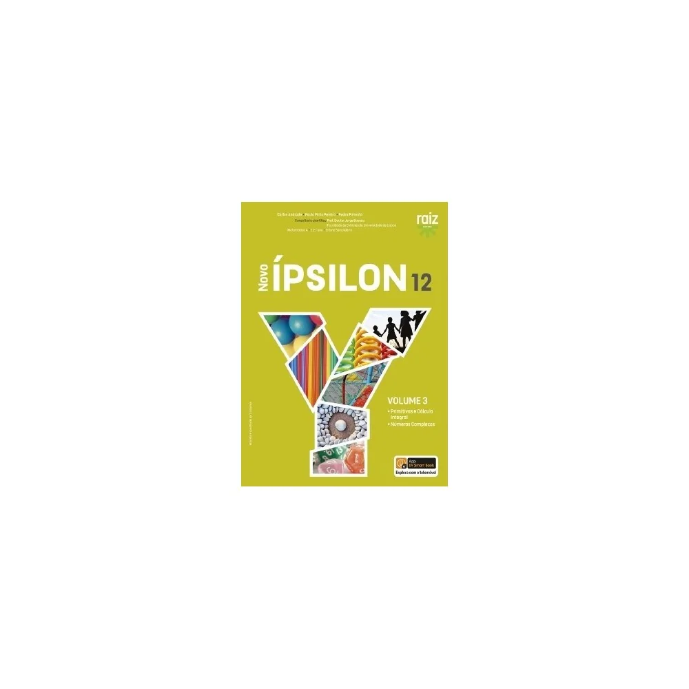 9789897443329 - Novo Ípsilon 12 - Matemática A ( 3 Volumes) - Manual do Aluno