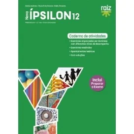 9789897443572 - Novo Ípsilon 12 - Matemática A - Caderno de Atividades