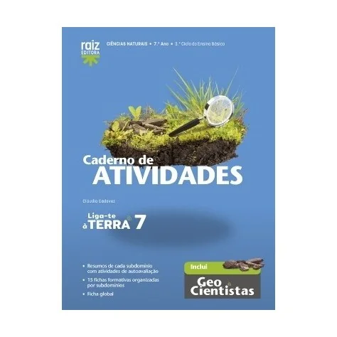 9789897444142 - Liga-te à Terra 7 - Ciências Naturais - Caderno de Atividades 9789897444142 - Liga-te à Terra 7 - Ciências Naturais - Caderno de Atividades