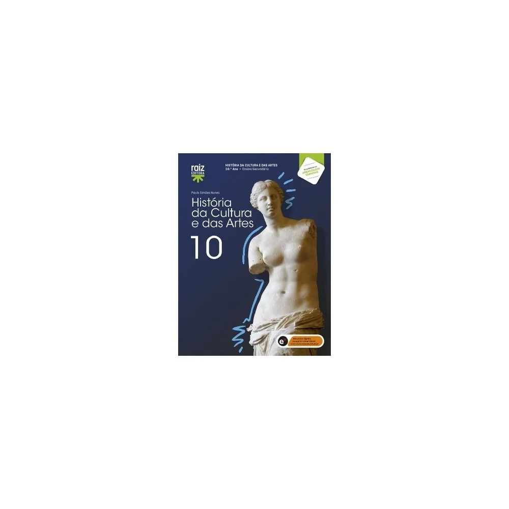 9789897444289 - História da Cultura e das Artes 10 - Manual do Aluno